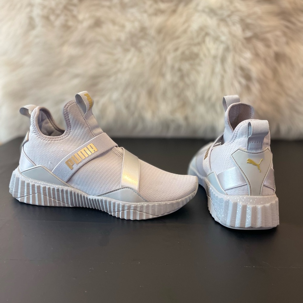 Grey Puma Sneakers